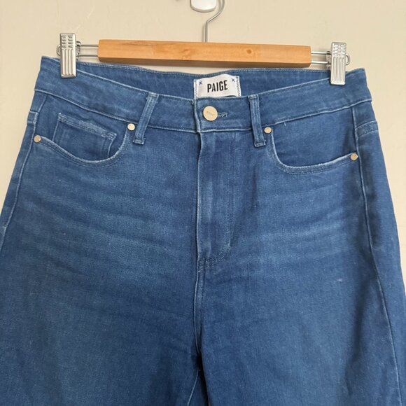 Paige Margot Ankle High Rise Skinny Jeans Women's Size 28/6 Amia Wash - Picture 7 of 12